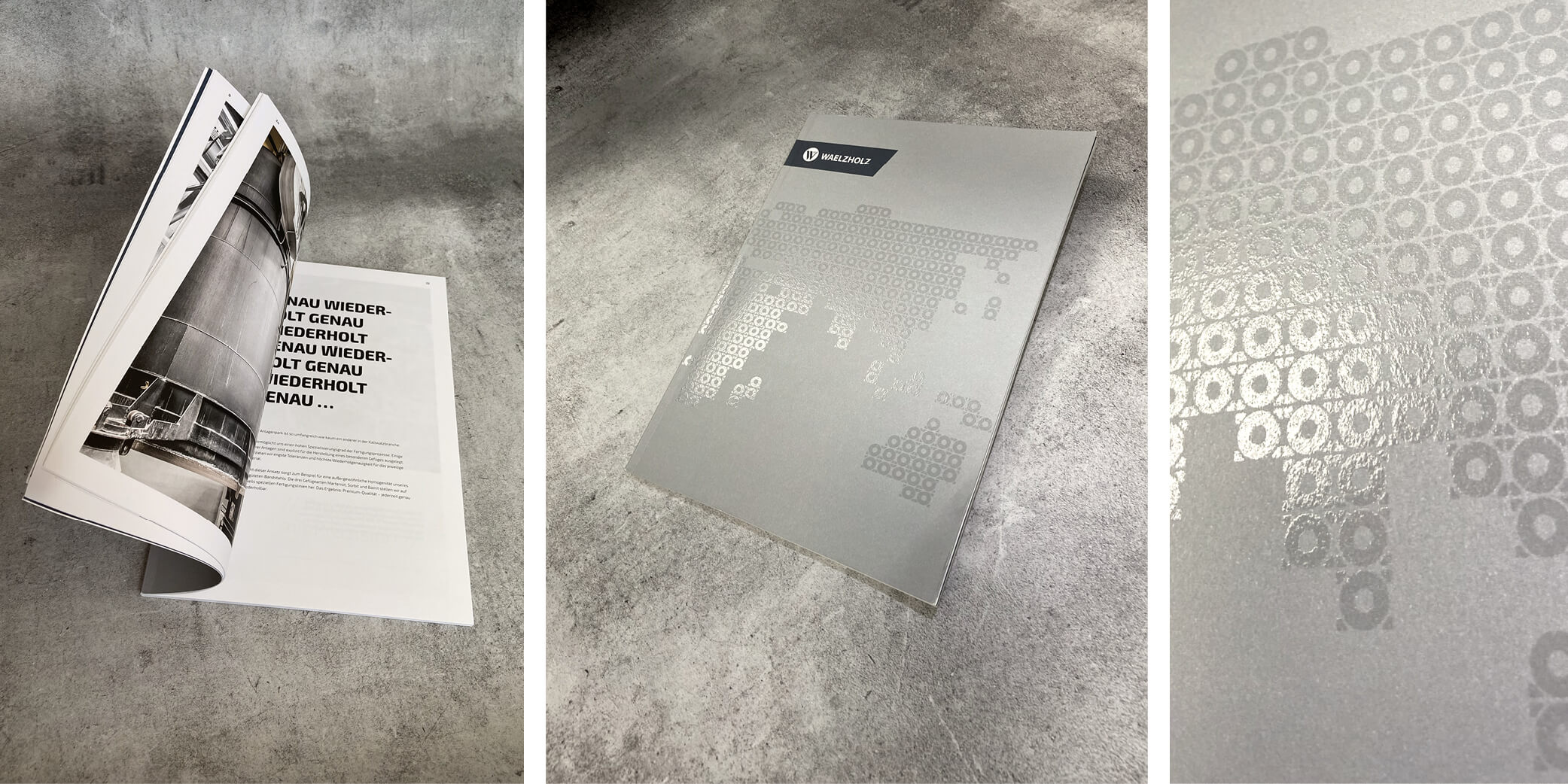 Hochwertige Imagebroschüre von Gilbert Design in Essen-Rüttenscheid – professionelles Grafikdesign und präziser Offsetdruck für Unternehmen